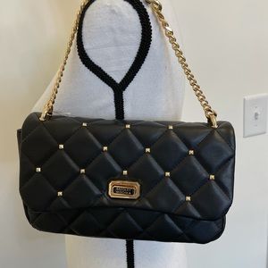 Badgley Mischka Studio Quilted Chain Strap Purse